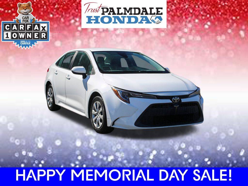 2021 Toyota Corolla LE — Sedan — 70,379 mi — Palmdale, CA