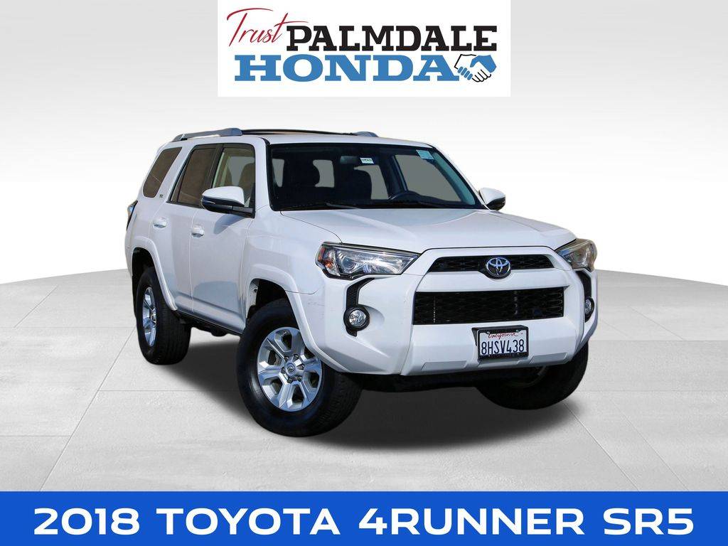 2018 Toyota 4Runner SR5 — SUV — 76,023 mi — Palmdale, CA