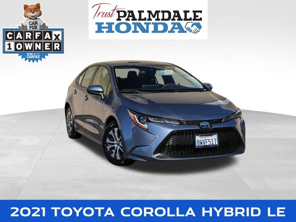 2021 Toyota Corolla Hybrid LE — Sedan — 64,433 mi — Palmdale, CA