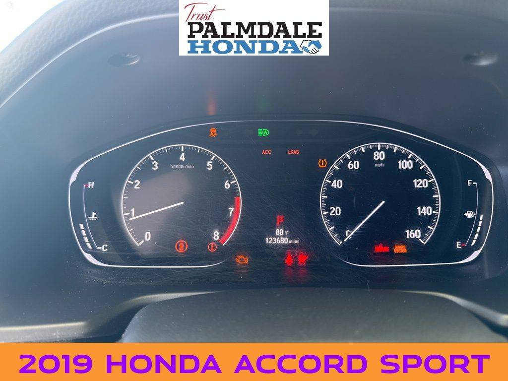 2019 Honda Accord Sport — Sedan — 123,680 mi — Palmdale, CA