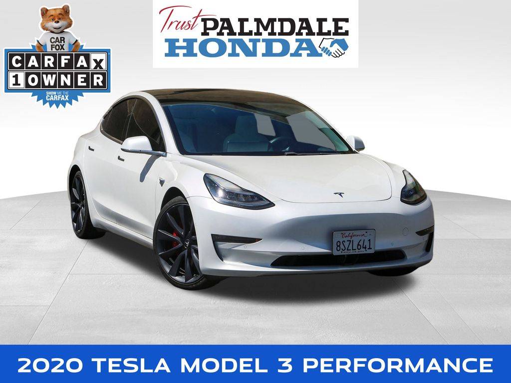 2020 Tesla Model 3 Performance — Sedan — 60,038 mi — Palmdale, CA