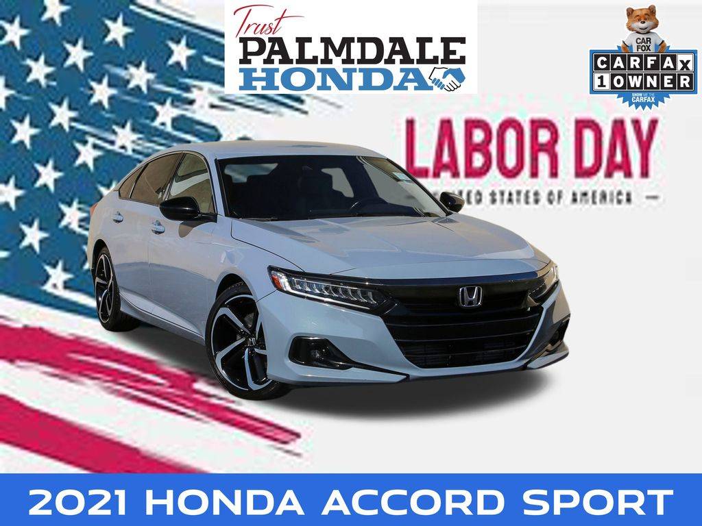 2021 Honda Accord Sport — Sedan — 46,172 mi — Palmdale, CA