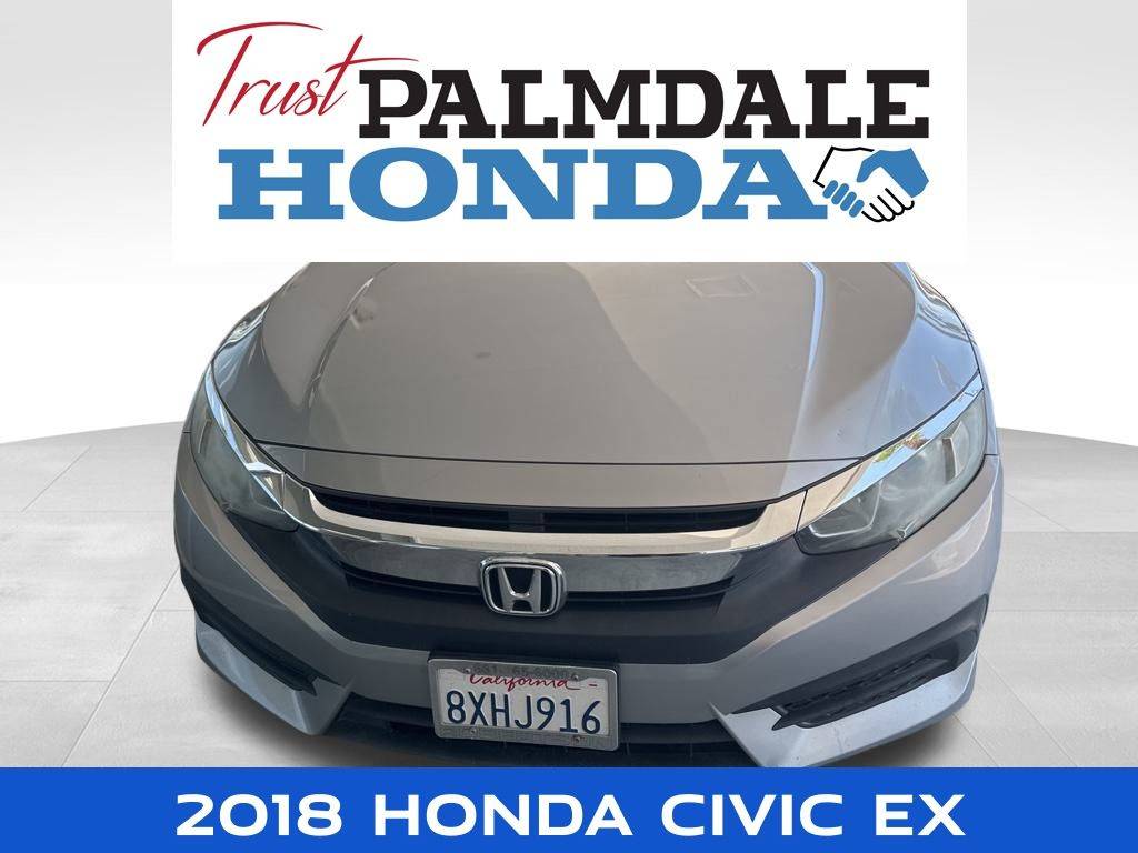 2018 Honda Civic EX — Sedan — 125,228 mi — Palmdale, CA