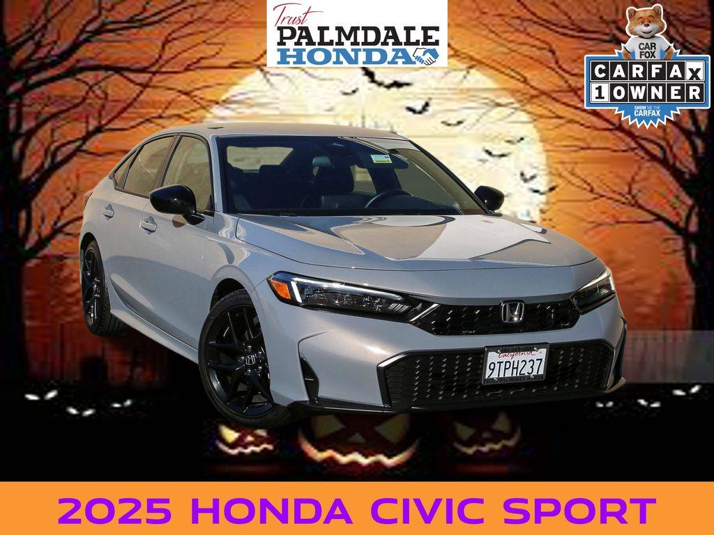 2025 Honda Civic Sport — Sedan — 3,574 mi — Palmdale, CA
