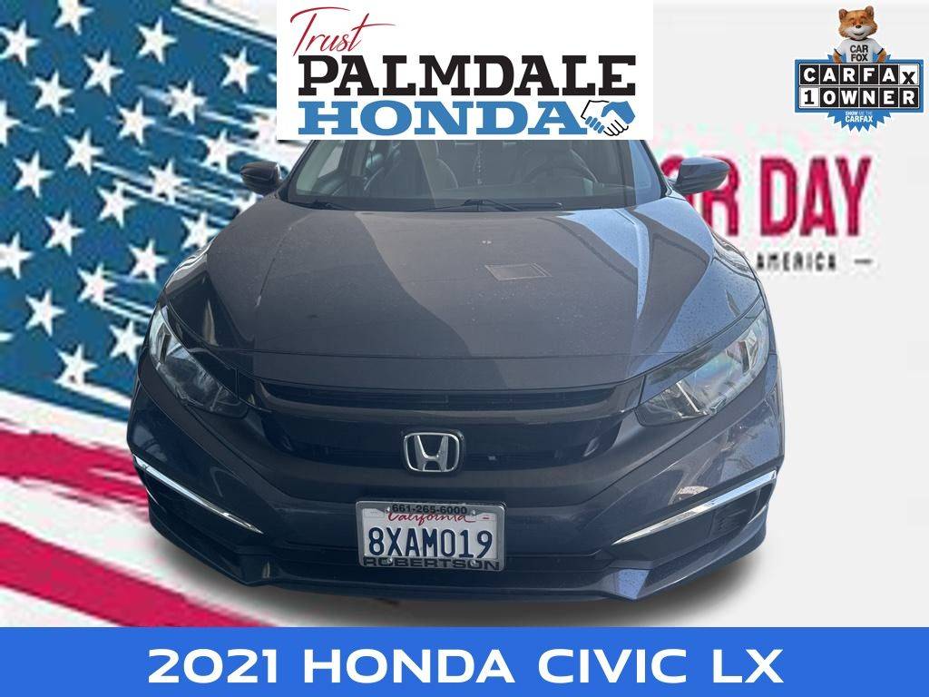 2021 Honda Civic LX — Sedan — 20,984 mi — Palmdale, CA