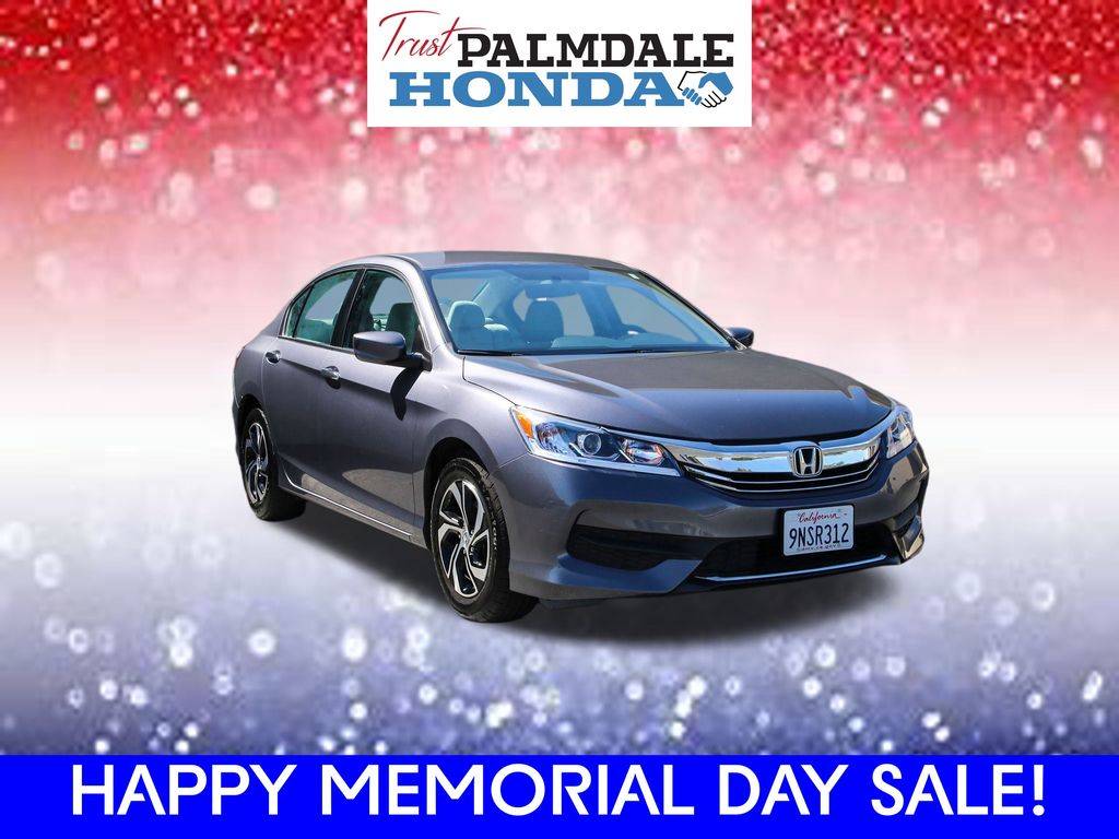2017 Honda Accord LX — Sedan — 75,826 mi — Palmdale, CA