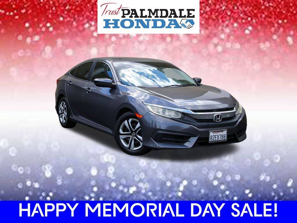 2017 Honda Civic LX — Sedan — 110,695 mi — Palmdale, CA
