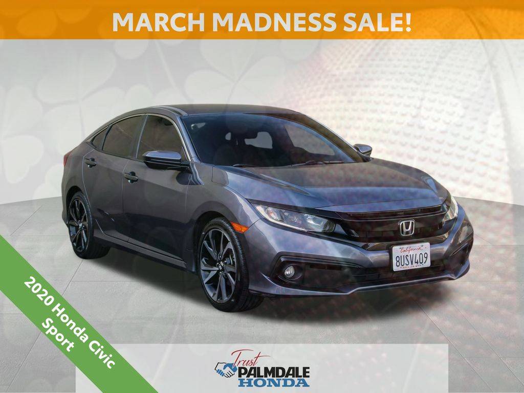 2020 Honda Civic Sport — Sedan — 40,117 mi — Palmdale, CA