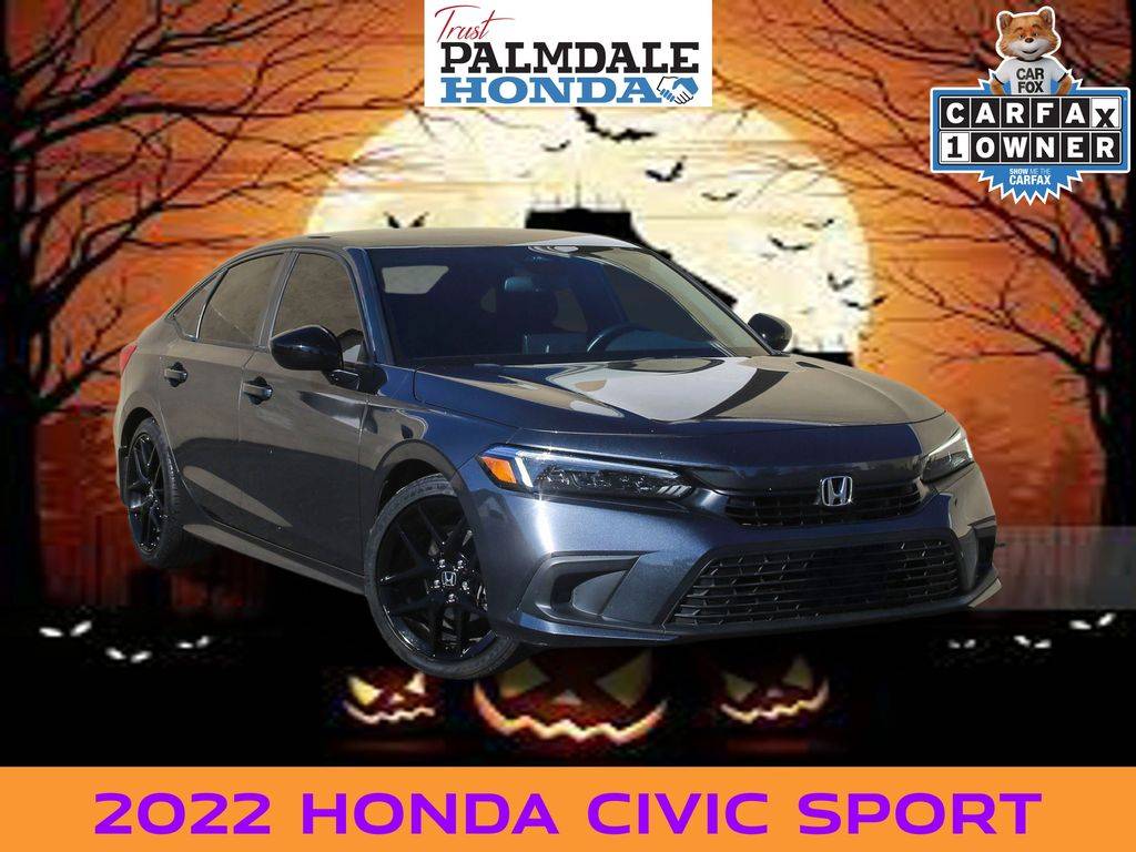 2022 Honda Civic Sport — Sedan — 25,723 mi — Palmdale, CA
