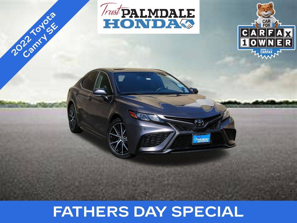 2022 Toyota Camry SE — Sedan — 21,885 mi — Palmdale, CA