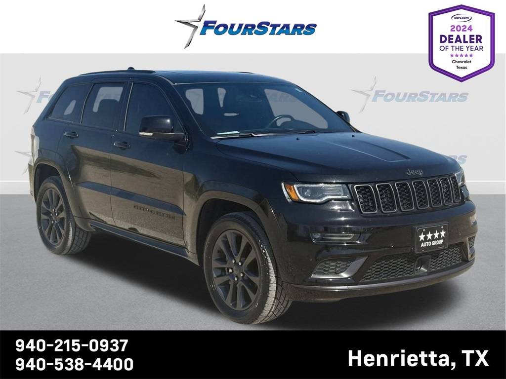 2019 Jeep Grand Cherokee High Altitude — SUV — 59,248 mi — Henrietta, TX