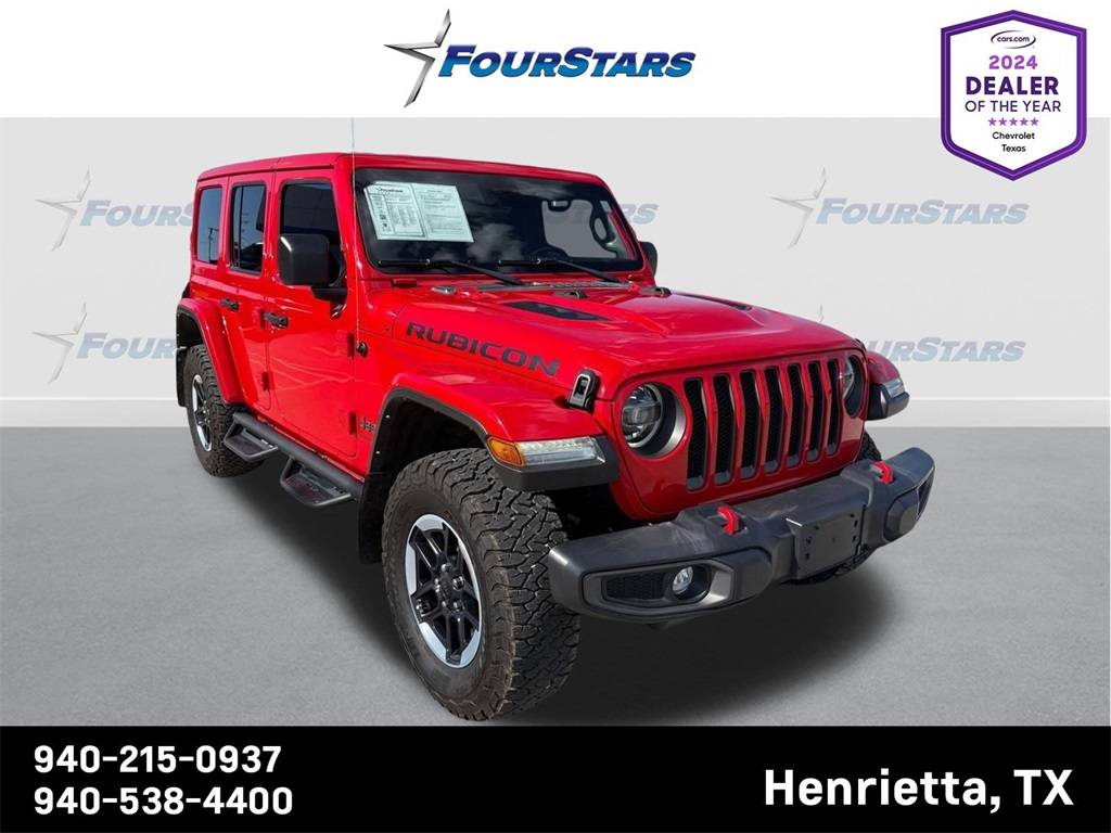 2021 Jeep Wrangler Rubicon — SUV — 60,430 mi — Henrietta, TX