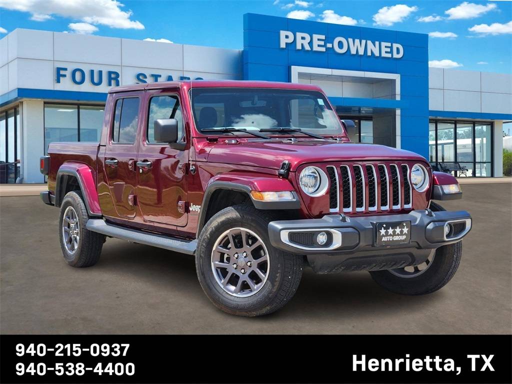 2022 Jeep Gladiator Overland — Pickup Truck — 4,665 mi — Henrietta, TX
