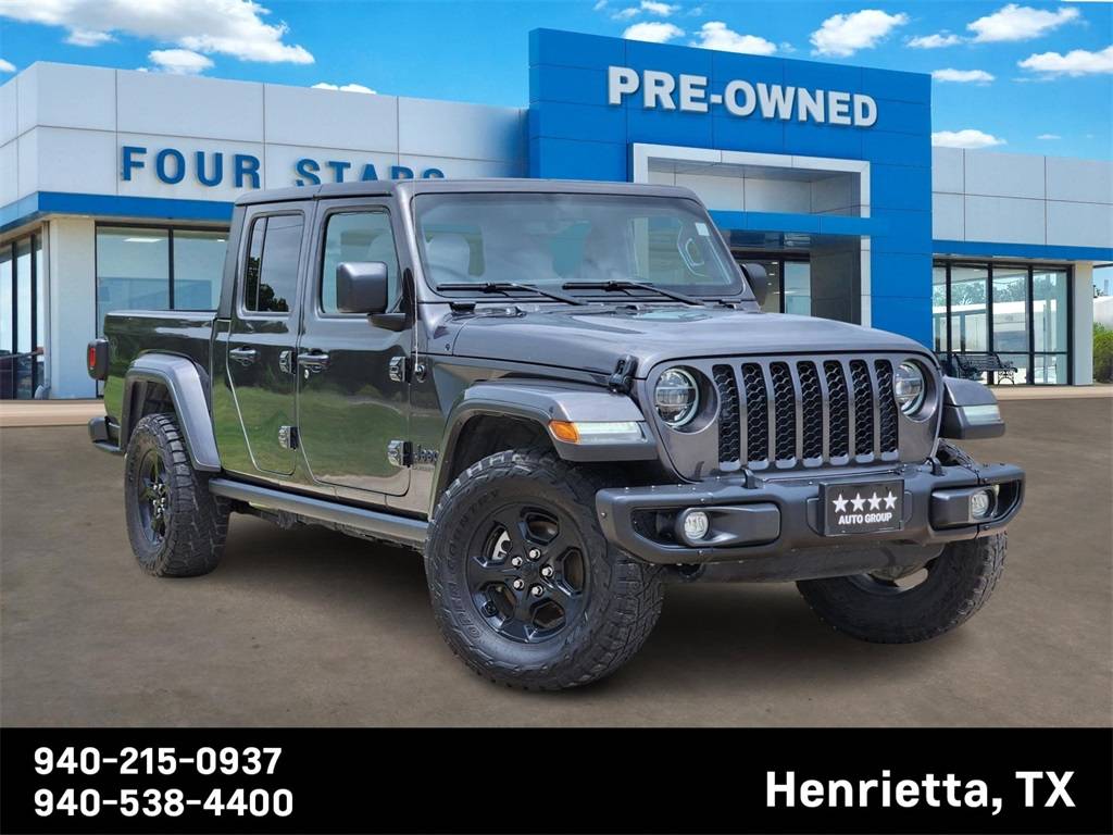 2021 Jeep Gladiator Freedom — Pickup Truck — 37,629 mi — Henrietta, TX