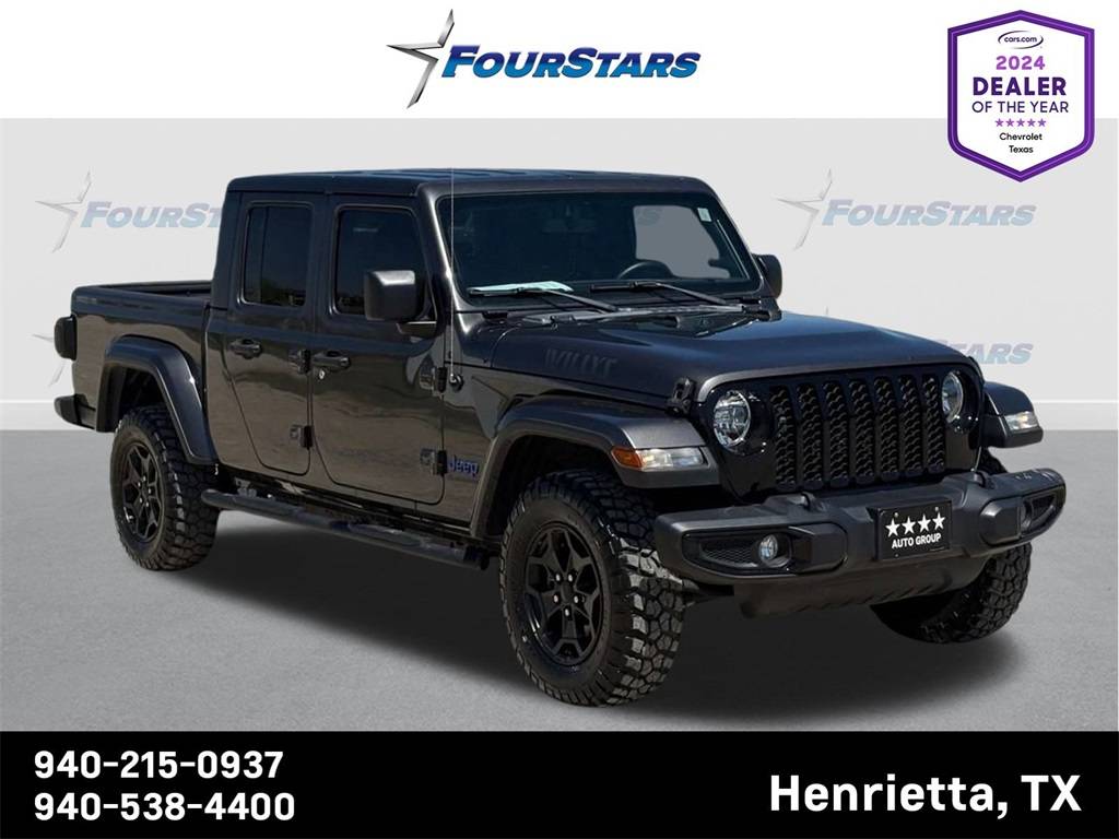 2021 Jeep Gladiator Willys — Pickup Truck — 29,095 mi — Henrietta, TX