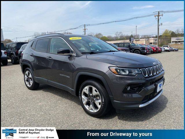 2022 Jeep Compass Limited — SUV — 31,325 mi — Raynham, MA