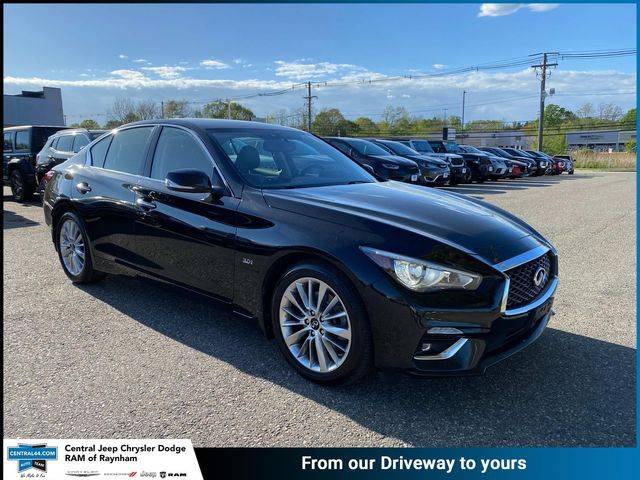 2019 INFINITI Q50 3.0t LUXE — Sedan — 59,144 mi — Raynham, MA