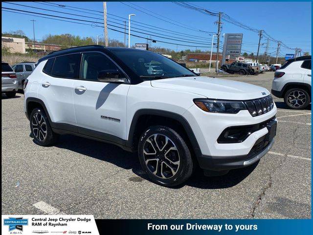 2022 Jeep Compass Limited — SUV — 23,467 mi — Raynham, MA