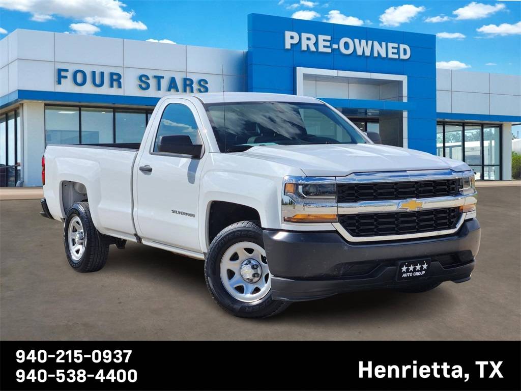 2018 Chevrolet Silverado 1500 WT — Pickup Truck — 123,994 mi — Henrietta, TX