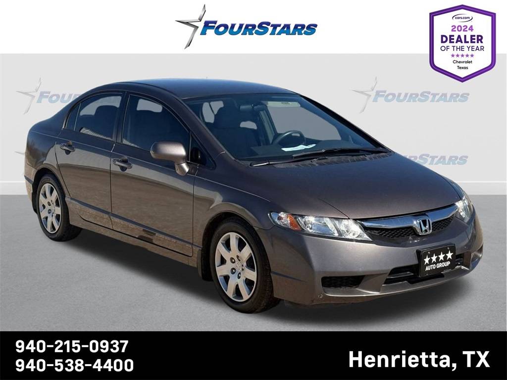 2011 Honda Civic LX — Sedan — 67,809 mi — Henrietta, TX