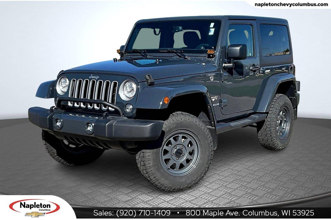 2017 Jeep Wrangler Sahara — SUV — 84,413 mi — Columbus, WI