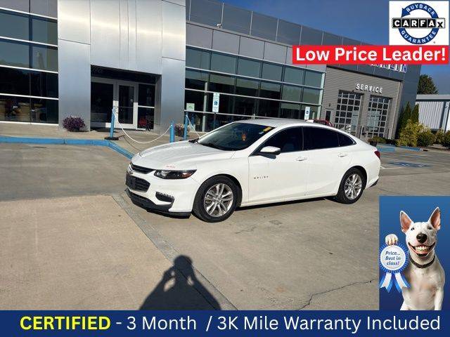2018 Chevrolet Malibu LT — Sedan — 109,351 mi — Franklin, NC