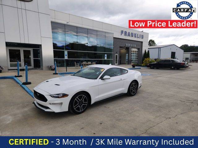 2021 Ford Mustang EcoBoost Premium — Coupe — 76,555 mi — Franklin, NC
