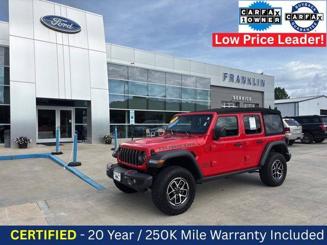 2024 Jeep Wrangler Rubicon — SUV — 39,743 mi — Franklin, NC
