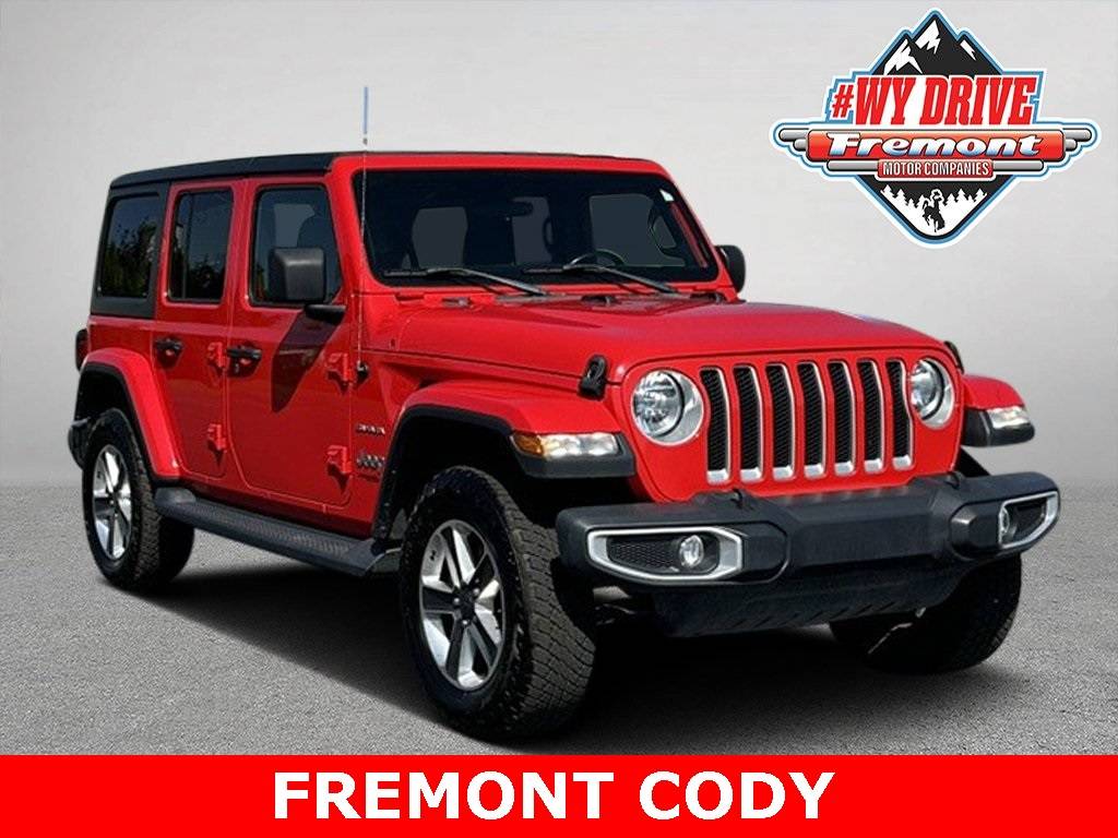 2020 Jeep Wrangler Sahara — SUV — 47,596 mi — Cody, WY