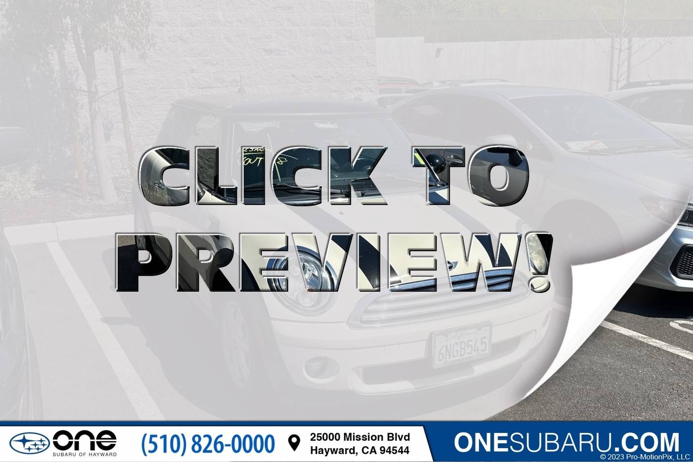2010 MINI Cooper Cooper — Hatchback — 81,758 mi — Hayward, CA