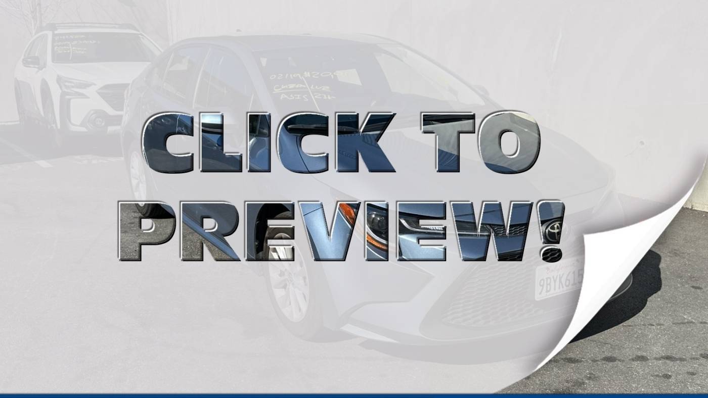 2022 Toyota Corolla LE — Sedan — 23,073 mi — Hayward, CA