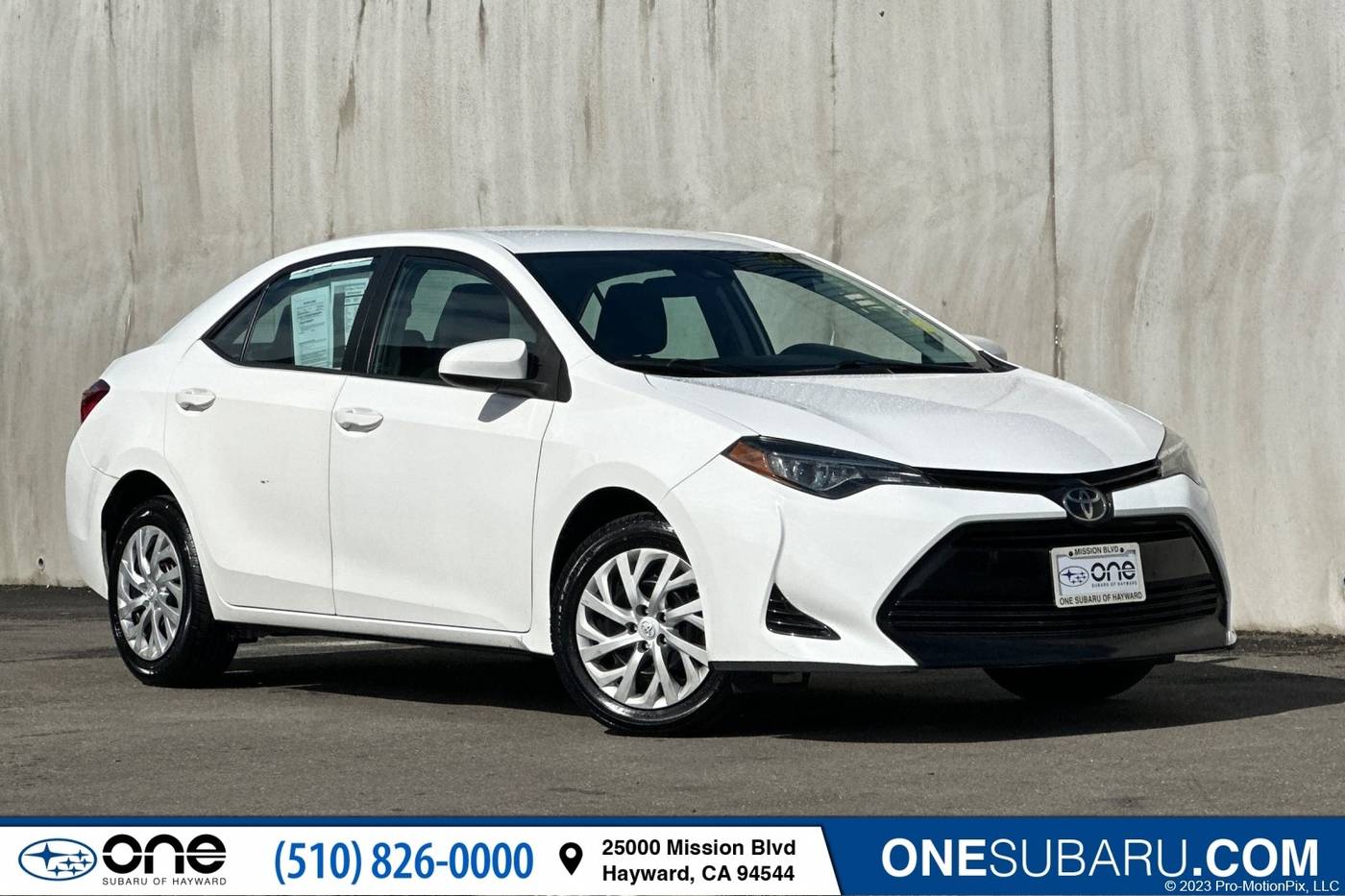 2019 Toyota Corolla LE — Sedan — 59,569 mi — Hayward, CA