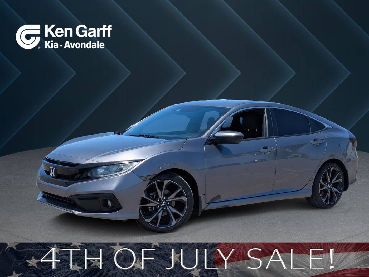 2020 Honda Civic Sport — Sedan — 93,868 mi — Avondale, AZ