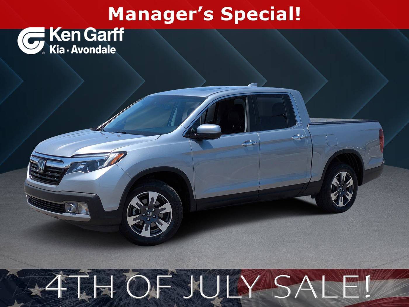 2019 Honda Ridgeline RTL-E — Pickup Truck — 86,249 mi — Avondale, AZ