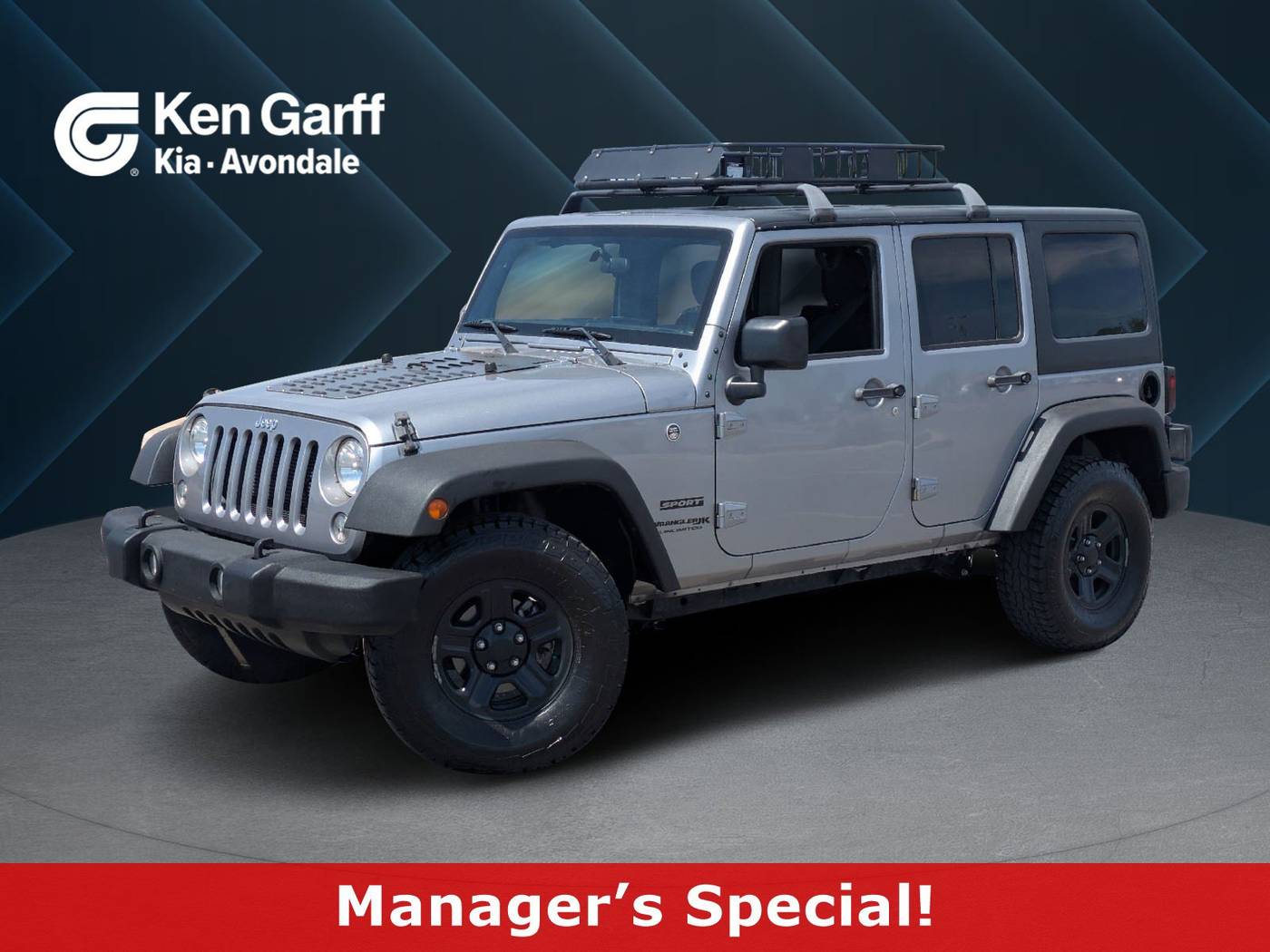 2018 Jeep Wrangler Sport — SUV — 104,208 mi — Avondale, AZ