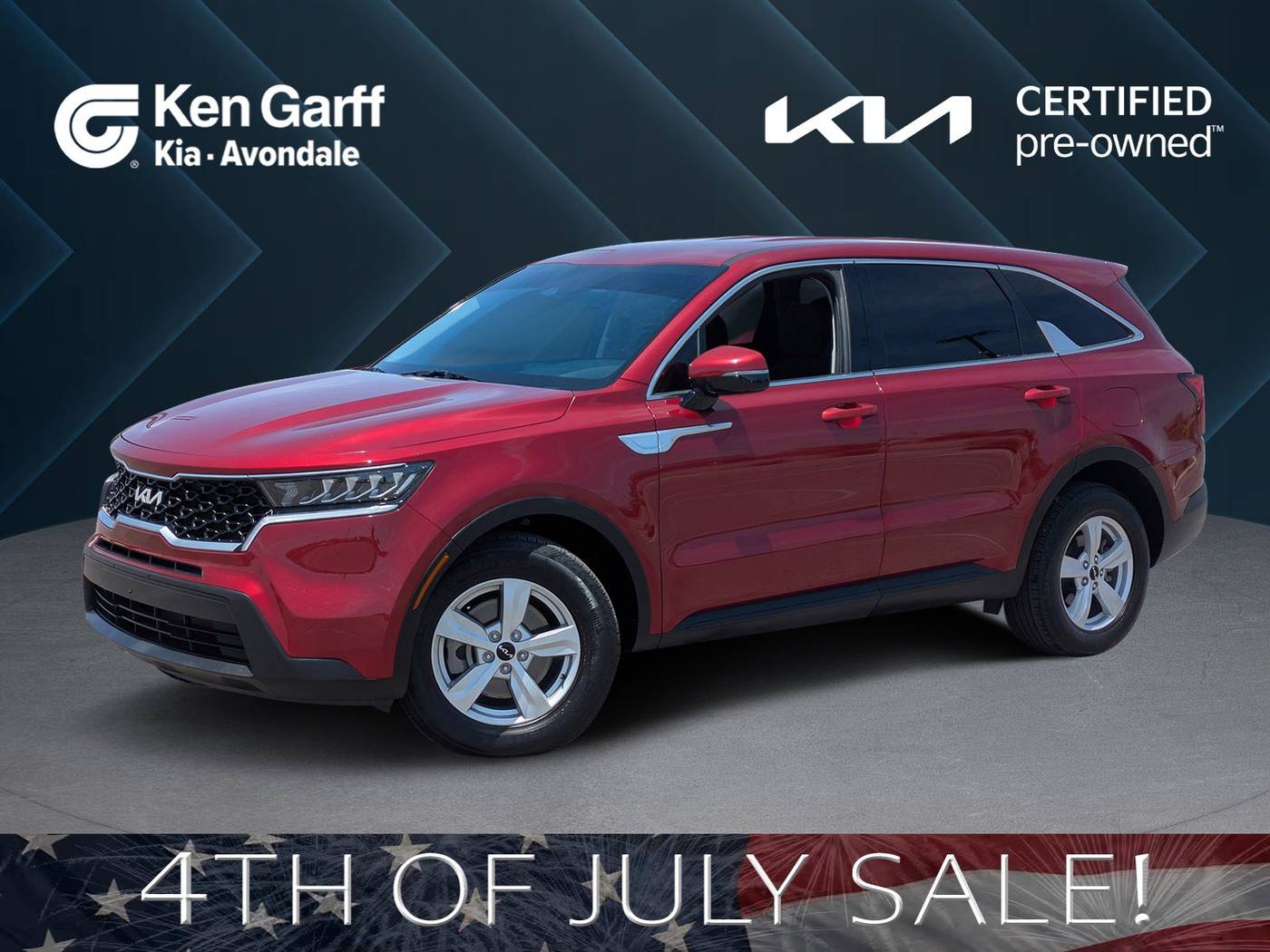 2023 Kia Sorento LX — SUV — 34,217 mi — Avondale, AZ