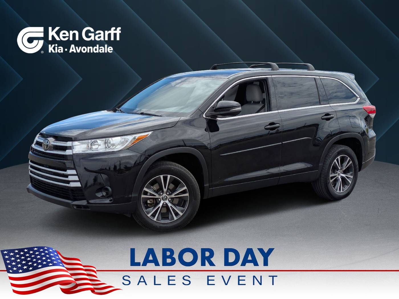 2019 Toyota Highlander LE V6 — SUV — 94,549 mi — Avondale, AZ