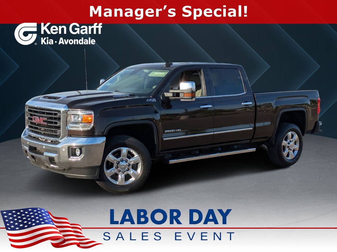 2018 GMC Sierra 2500HD SLT — Pickup Truck — 105,216 mi — Avondale, AZ