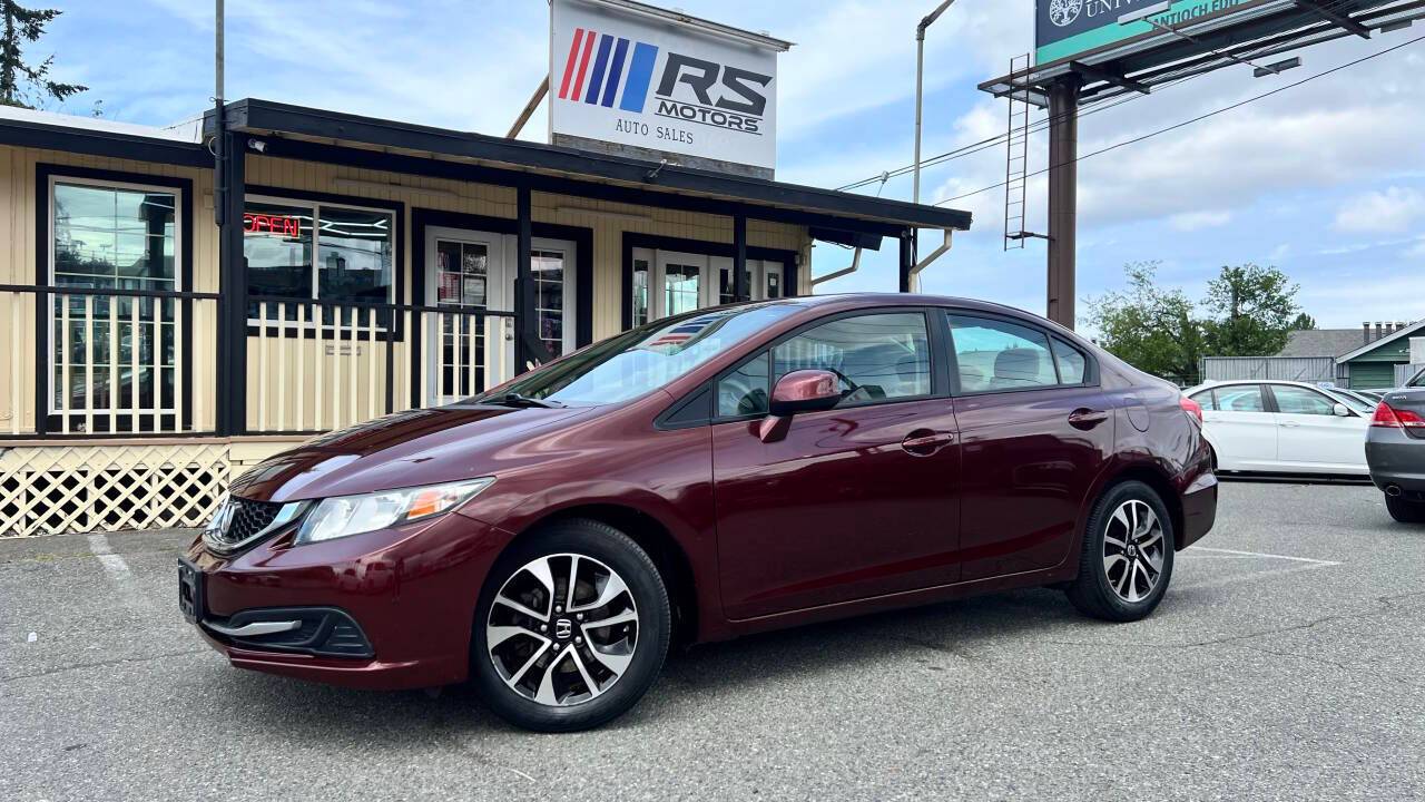 2013 Honda Civic EX — Sedan — 51,493 mi — Lynnwood, WA