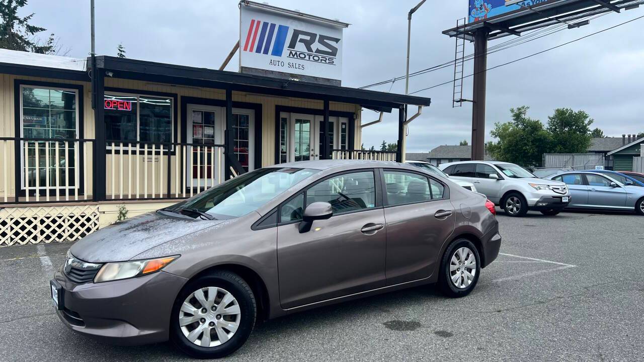 2012 Honda Civic LX — Sedan — 98,284 mi — Lynnwood, WA