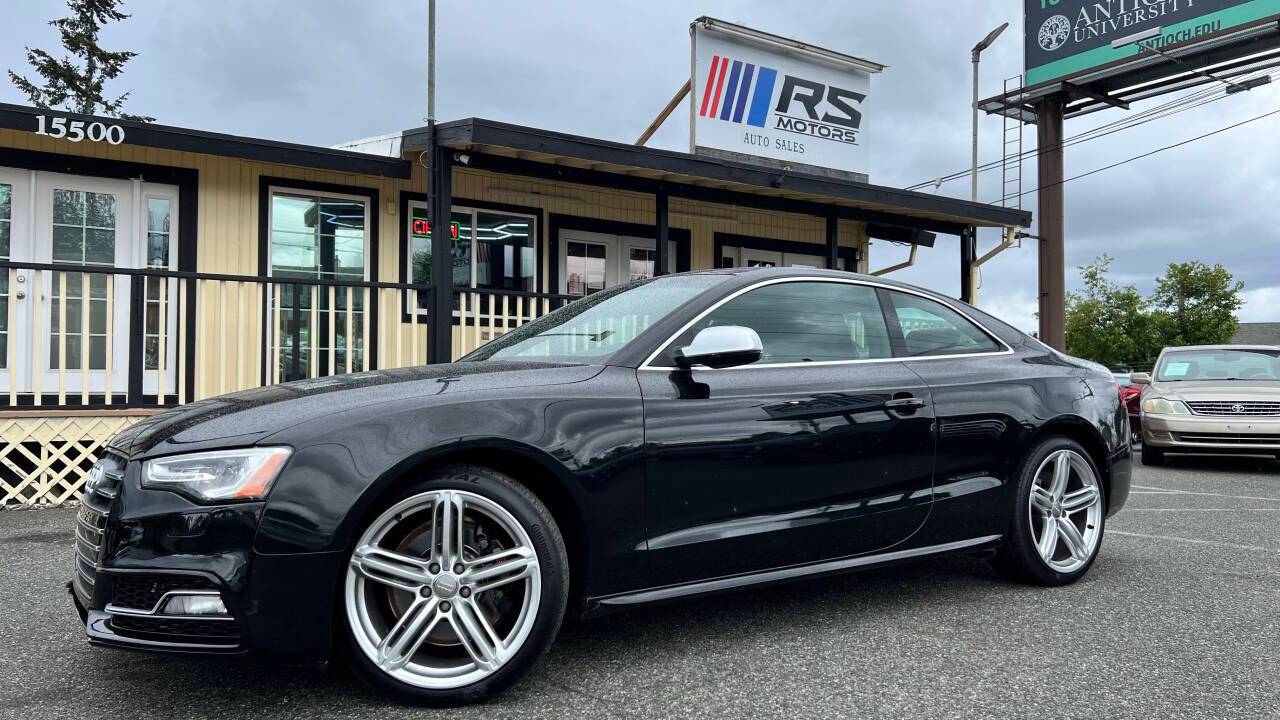 2013 Audi S5 Prestige — Coupe — 46,061 mi — Lynnwood, WA