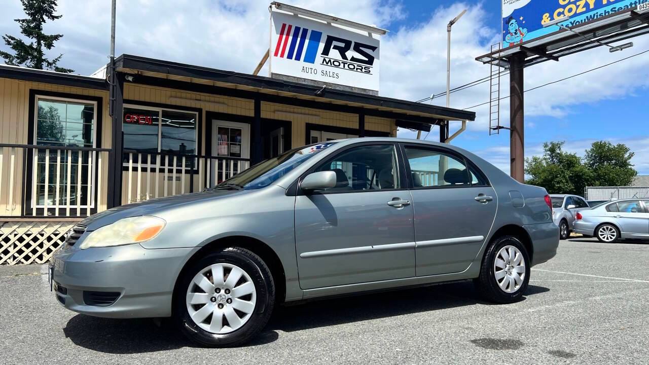 2003 Toyota Corolla LE — Sedan — 113,055 mi — Lynnwood, WA