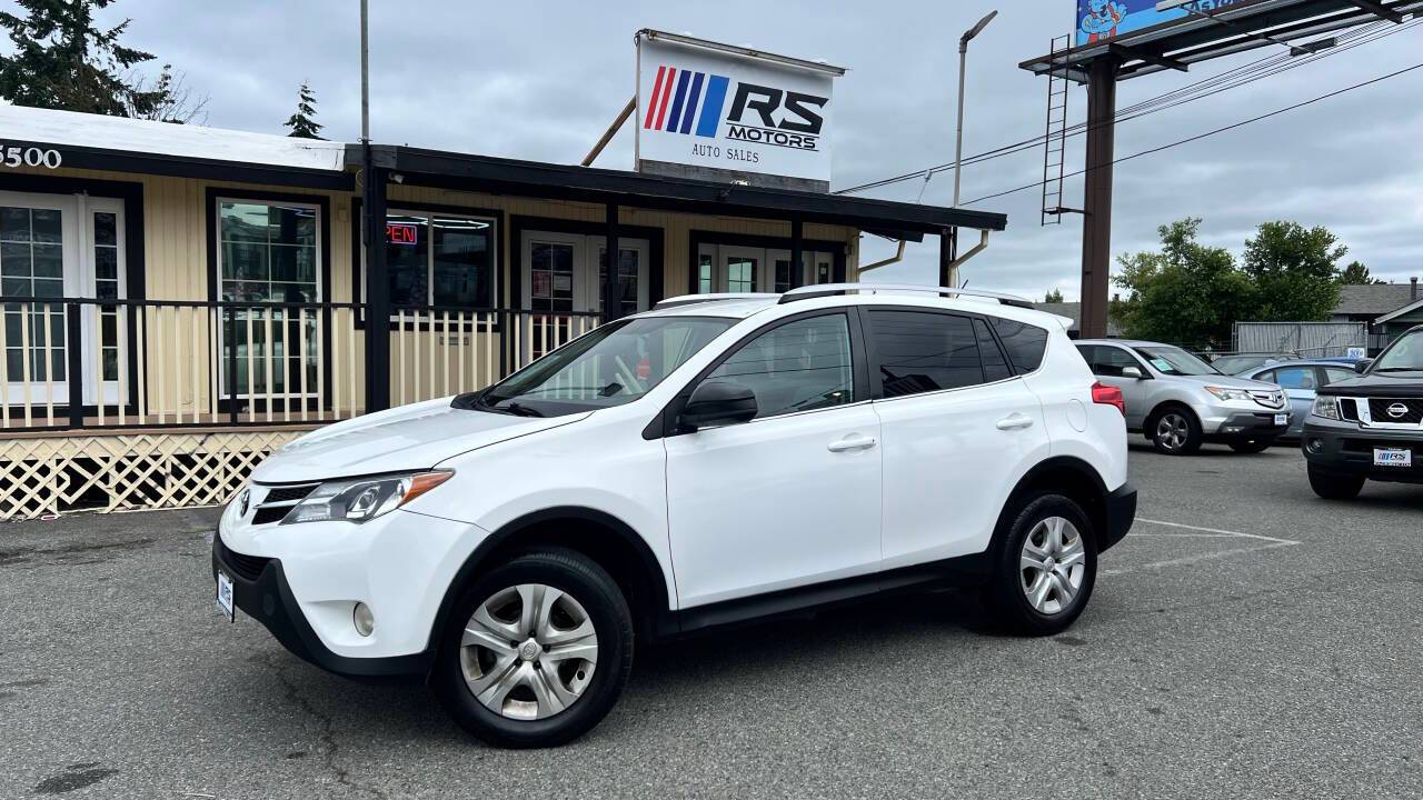 2014 Toyota RAV4 LE — SUV — 74,603 mi — Lynnwood, WA