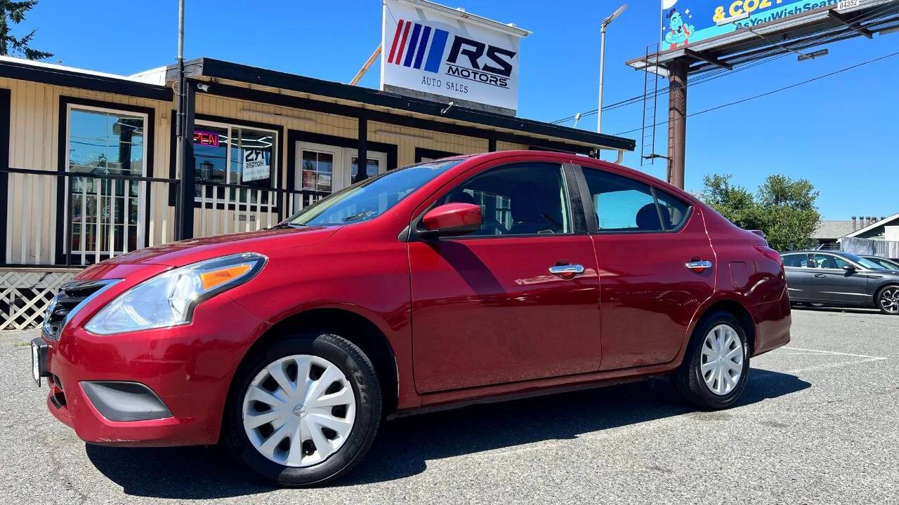2017 Nissan Versa 1.6 SV — Sedan — 124,531 mi — Lynnwood, WA