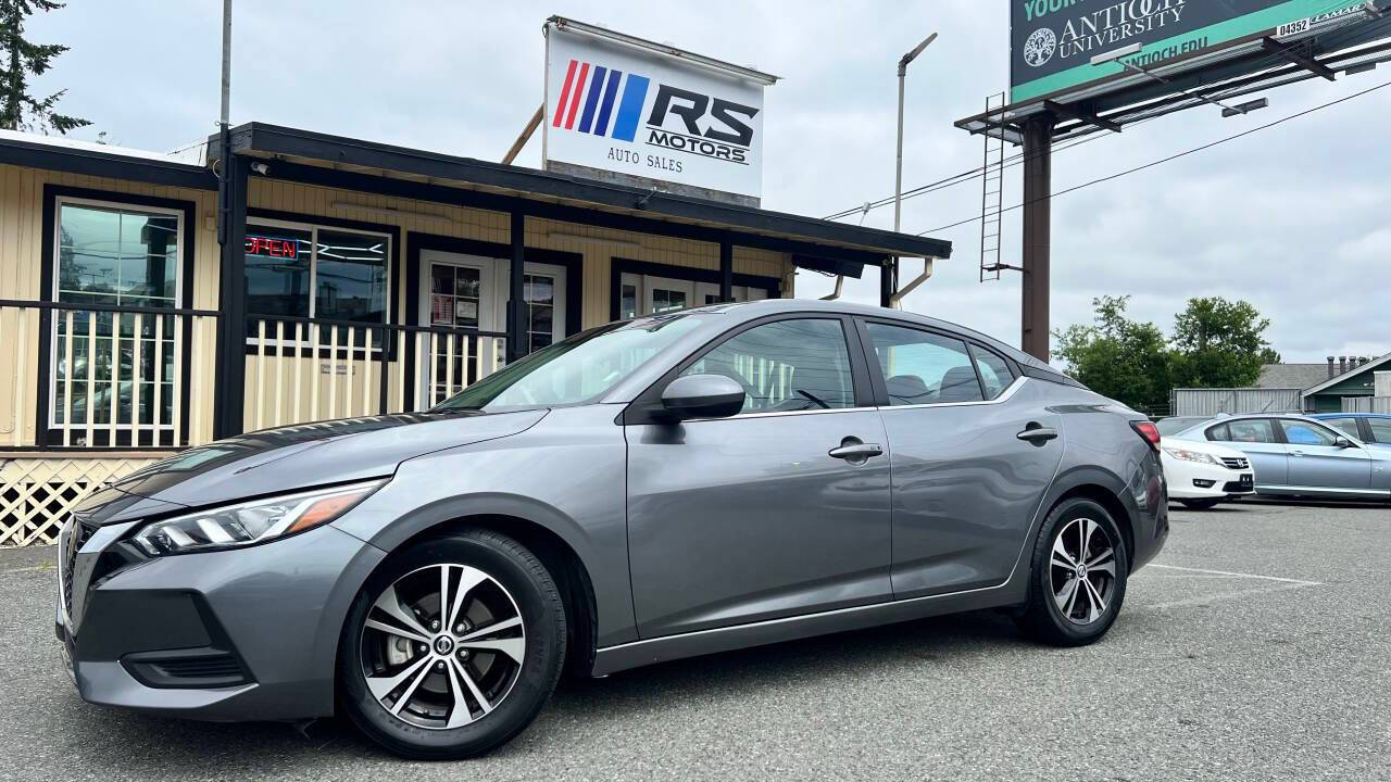 2022 Nissan Sentra SV — Sedan — 52,971 mi — Lynnwood, WA