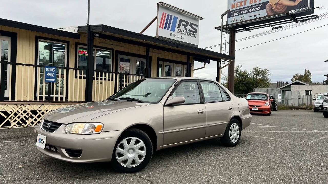 2002 Toyota Corolla S — Sedan — 168,965 mi — Lynnwood, WA
