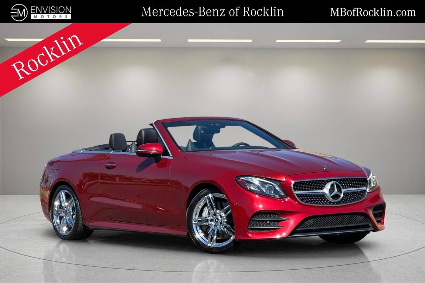 2018 Mercedes-Benz E-Class E 400 — Convertible — 68,628 mi — Rocklin, CA