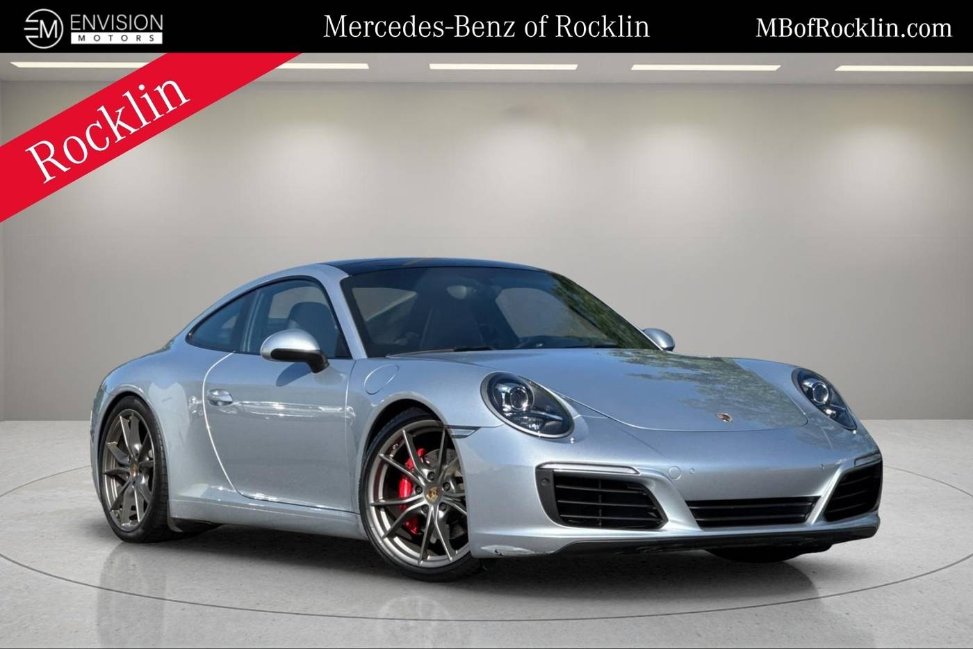 2017 Porsche 911 Carrera — Coupe — 75,699 mi — Rocklin, CA