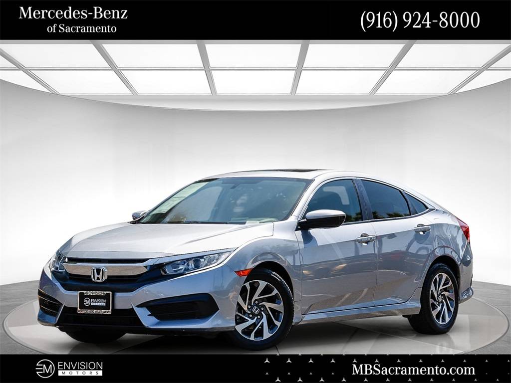 2016 Honda Civic EX — Sedan — 82,493 mi — Sacramento, CA