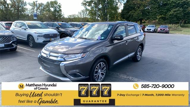 2018 Mitsubishi Outlander ES — SUV — 63,118 mi — Rochester, NY